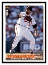 1995 Collector's Choice #344 SID FERNANDEZ Baltimore Orioles ~D3B