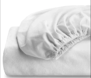  Textil Topia-Spannbettlaken Premium Perkal Twin/Full/Queen/King - Bild 1 von 5