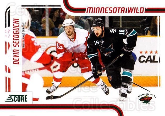 2011-12 Score #240 Devin Setoguchi - Image 1 of 1