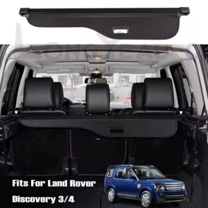 Fits For Land Rover Discovery 3/4 Rear Trunk Cargo Cover Luggage Shield Shade - Picture 1 of 12