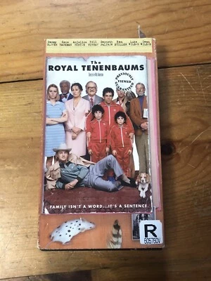 The Royal Tenenbaums VHS 2001 Wes Anderson Comedy Touchstone Entertainment Foto 1 de 4