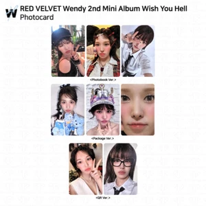 Tarjeta fotográfica Red Velvet Wendy segundo mini álbum Wish You Hell KPOP - Imagen 1 de 34