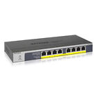Netgear Gs108pp-100Nas 8-Port Gigabit Ethernet Poe+ Unmanaged Switch (Gs108pp)