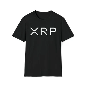 XRP Ripple Premium Unisex Baumwolle Rundhalsausschnitt T-Shirt, Krypto Blockchain Altcoin Tee - Bild 1 von 29