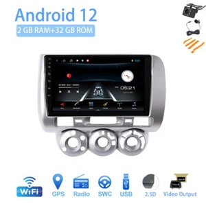 Android 12 9" Car Stereo Radio for 2002-2007 Honda Fit Jazz GPS NAVI 2.5D USB - Picture 1 of 7