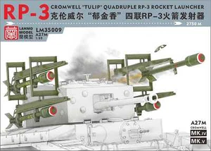 Lanmo model LM35009 1/35 CROMWELL "TULIP" QUADRUPLE RP-3 ROCKET LAUNCHER - Picture 1 of 6