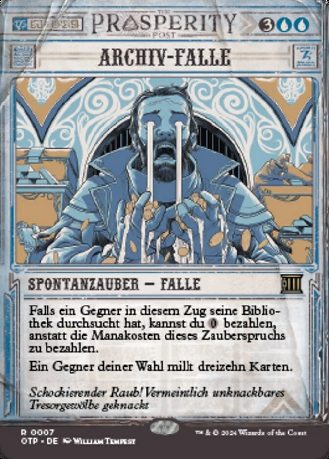 Archiv-Falle (Archive Trap) | NM | GER | Thunder Junction Breaking News MtG EDH - Bild 1 von 1