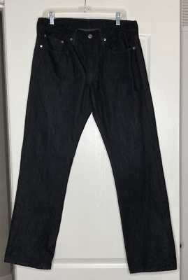 Levis 559 Jeans Womens 32x32 Size 14 Black Relaxed Straight Leg Cowgirl Western - Image 1 of 4