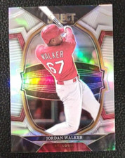 2023 Panini Select Jordan Walker Silver Prizm Refractor Rookie CARDINALS #45