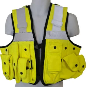 Aegis Engineering Stichweste Hi Viz Hi Vis mit Tasche Hülle Buddy-Lok System F - Bild 1 von 7