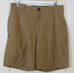 Orvis 4 Way Stretch Comfort Waistband Techv Shorts TAN Men's Sz 32 NWT - Picture 1 of 2