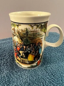 Dunoon Scotland Teacup Charles Dickens Pickwick Papers CH7436 - Picture 1 of 6