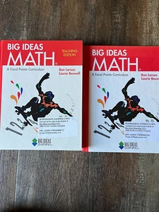 Big Ideas Math: A Focal Points Curriculum G. 6 - TG & Student - Imagen 1 de 1