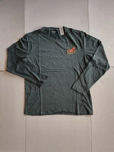 NWT OLD NAVY MEN'S EMBROIDERED SLEIGHING IT GRAPHIC SOFT-WASHED LS TEE SZ L - Picture 1 of 4