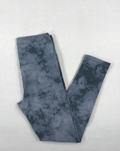 Old Navy PowerChill Ankle Leggings Girl's Large (10-12) Gray Tie Dye High Rise - Picture 1 of 10