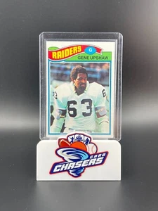 1977 Topps Football Set Break Card # 415 Gene Upshaw - Imagen 1 de 2