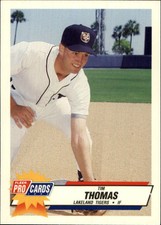 1993 Lakeland Tigers Fleer/ProCards #1320 Tim Thomas