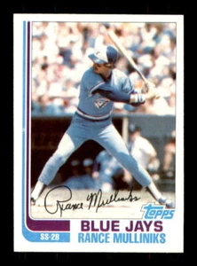 1982 Baseball 1982 Topps Traded Rance Mulliniks Toronto Blue Jays #78T 5 - Picture 1 of 2