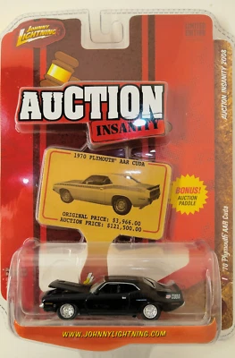 Johnny Lightning 2008 Auction Insanity "1970 Plymouth AAR Cuda" - Image 1 of 4