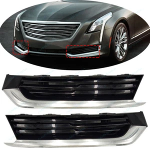 Front Bumper Fog Driving Light Bezel Cover Grille t For Cadillac CT6 2016-2018, - Picture 1 of 8