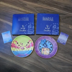 Royal doulton 2x Disney Fantasia Plates - Disney showcase collection vgc - Picture 1 of 5