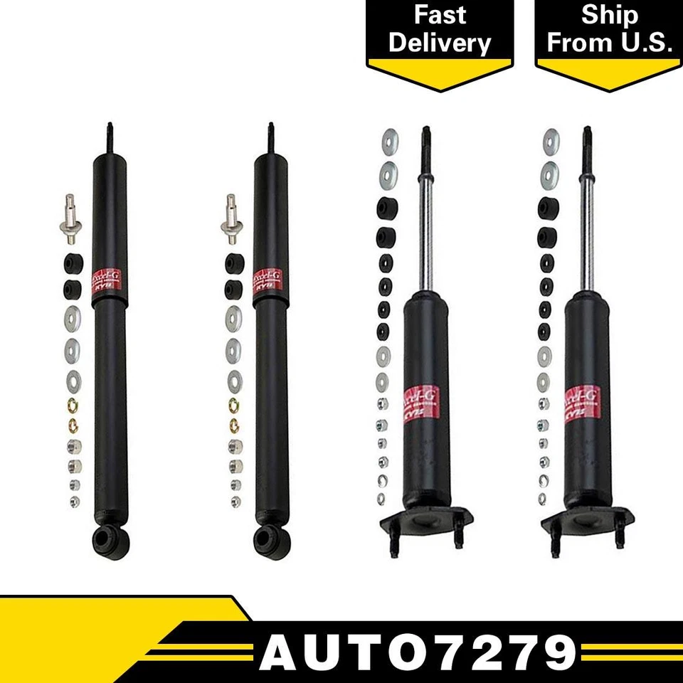 4pcs KYB FRONT REAR Strut Shock Absorber Assembly For AMERICAN MOTORS REBEL - Image 1 of 4