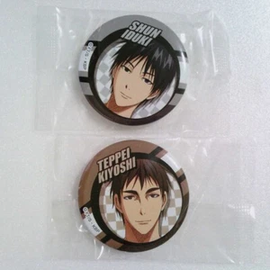 2 pcs pin badge Kuroko no basuke Basketball anime Shun Iduki Teppei Kiyoshi - Picture 1 of 3