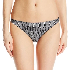 NEW prAna Women's Kala Bikini Swimsuit Bottom, Black Feather, Small - Picture 1 of 2