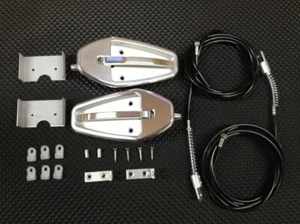 "Kit de manija de puerta interior grande Smart Parts 2001P pulido 5 5/8"" x 2 7/8" - Imagen 1 de 4