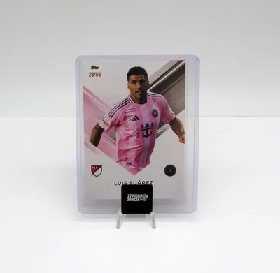 2025 Topps Total Football TTF MLS 29/99 Luis Suarez Inter Miami - Image 1 of 3