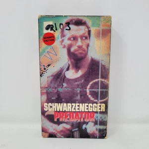 Arnold Schwarzenegger Predator VHS Movie 1987 Sci Fi Action Film - Picture 1 of 4