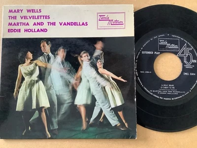 MARY WELLS, EDDIE HOLLAND, VELVELETTES - PORTUGAL EP  on TAMLA MOTOWN TMEL 2004 - Image 1 of 3
