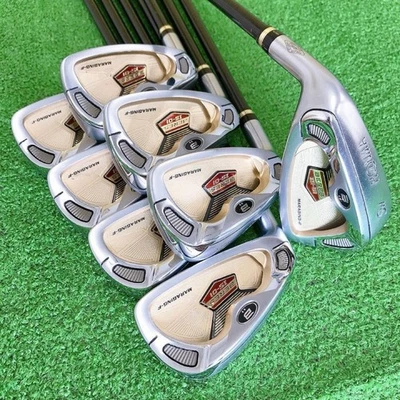 Lefty HONMA BERES IS-01 Iron Set 8pcs 6-11-Aw-Sw Flex R Regular 2S ARMRQ6 49 - Image 1 of 4