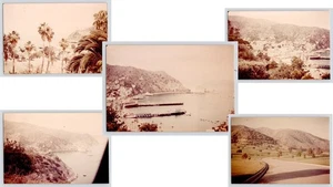Found Photos - Avalon Bay Catalina Island California Original Photographs 3.5x5" - Picture 1 of 11