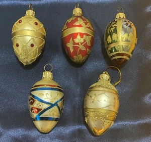 Polonia 2,5” Adorno de Navidad Huevos Brillo - Imagen 1 de 5