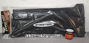 FREE GLUE Hydro-turf mats HT75 yamaha superjet 90-95 jet ski BLACK GROOVE - Picture 1 of 3