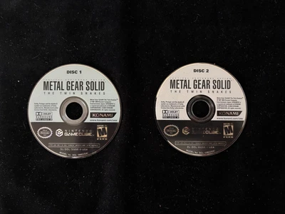 Metal Gear Solid: The Twin Snakes DISCS ONLY  Set Nintendo Game Cube Tested - Image 1 of 4