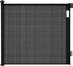 Ycozy Rejilla de protección de escalera Rejilla de protección de puerta Rejilla de protección para niños, 0-140 cm, Negro - Imagen 1 de 7