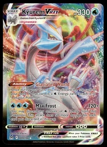 Pokemon TCG SWSH11: Lost Origin #049/196 Kyurem VMAX CASI NUEVO - Imagen 1 de 2