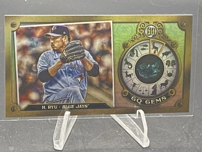 2022 Topps Gypsy Queen #GGM-16 Hyun-Jin Ryu Gypsy Gems Minis - Image 1 of 2