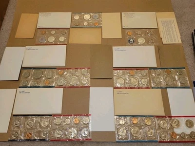 TREASURY DEPARTMENT UNITED STATES OFFICE UNCIRCULATED COINS... - Image 1 of 4