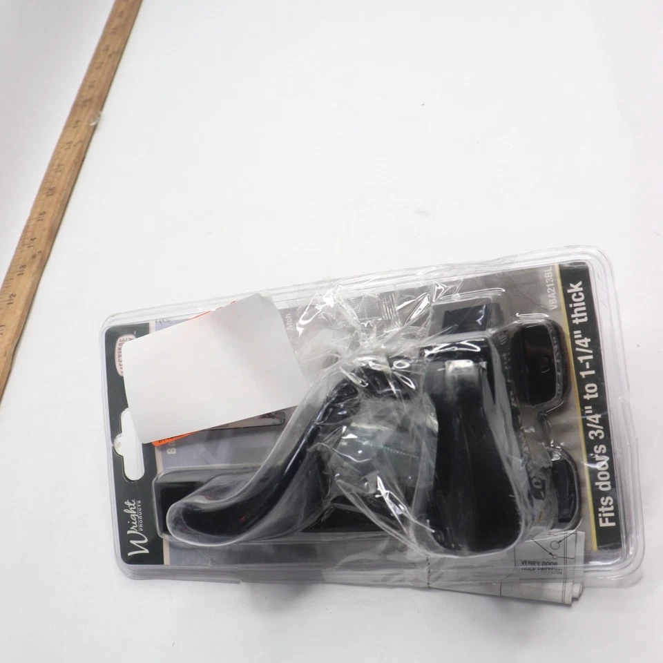 Wright Bayfield Door Latch Black VBA213BL  - Image 1 of 4