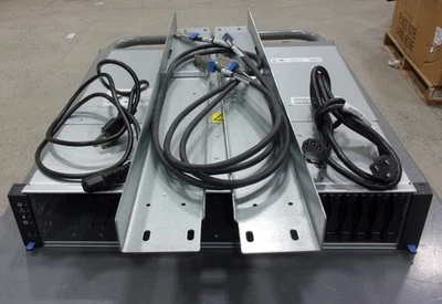 NetApp 0833 P41194-04-B 24-Bay SAS Storage Array 2*Controllers SEE NOTES - Image 1 of 4