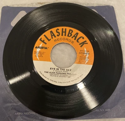 Alan Parsons Project  Eye In The Sky/ Psychobabble~ Arista 45 RPM  N-Mint Vinyl Foto 1 de 4
