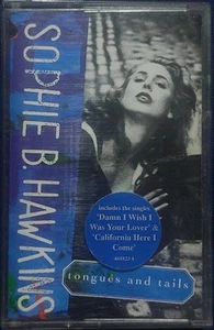 Sophie B. Hawkins - Tongues and Tails 1992 UK Columbia 468823 4 Red Paper Labels - Picture 1 of 5