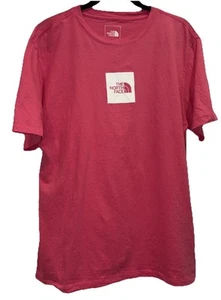 THE NORTH FACE T-Shirt Lg Hot Pink Weiß Center Logo Short Sl Big Back Grafik - Bild 1 von 20