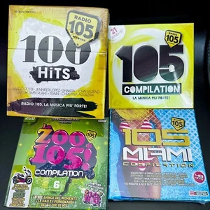 Lotto Radio 105 - 15 CD (sigillati) + Libro di Marco Mazzoli - Foto 1 di 5