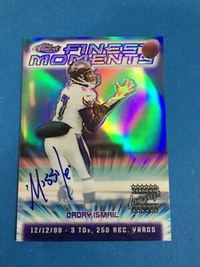 F141,268  2000 Finest Moments Refractors Autographs #FM24 Qadry Ismail
