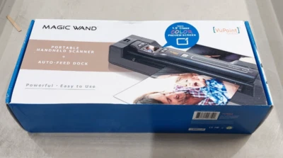VuPoint Magic Wand Portable Handheld Scanner PDSDK-ST470A-VP W/ 8GB SD CARD NEW - Image 1 of 4