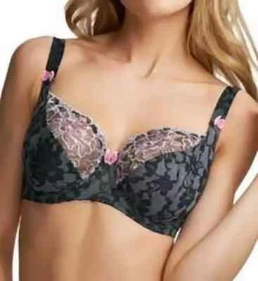 Sujetador de balcón Fantasie 2631 Sharon con aros negro varias tallas nuevo con etiquetas Foto 1 de 3